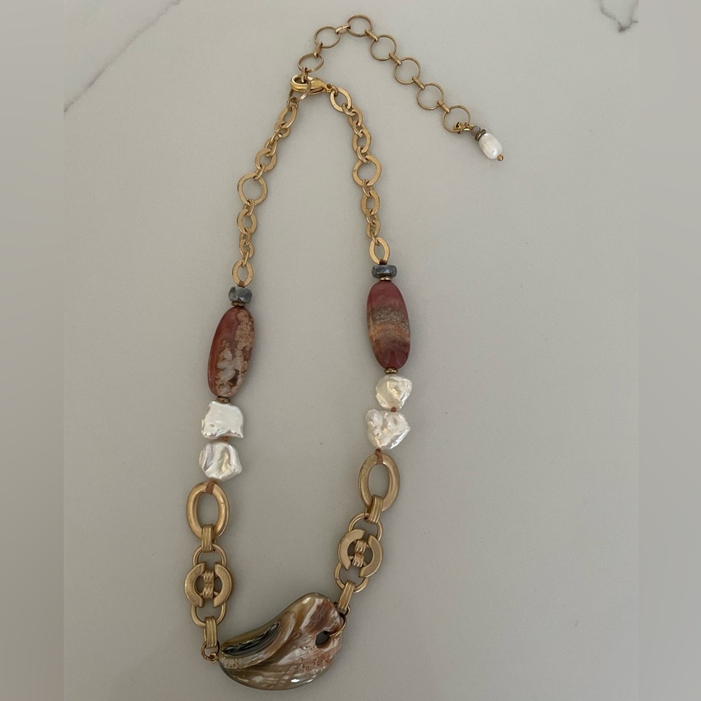 Chan Luu Abalone and Pearl Necklace - Picture 5 of 9